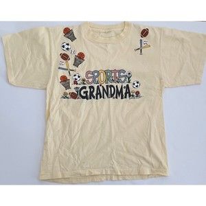VTG VINTAGE vicki melhart shirt sports grandma 1999 short sleeve women's size L
